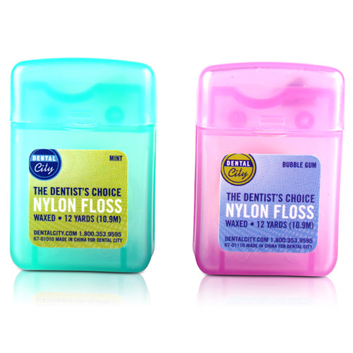 Floss Bubblegum Waxed 12yd 144/Box DC33840