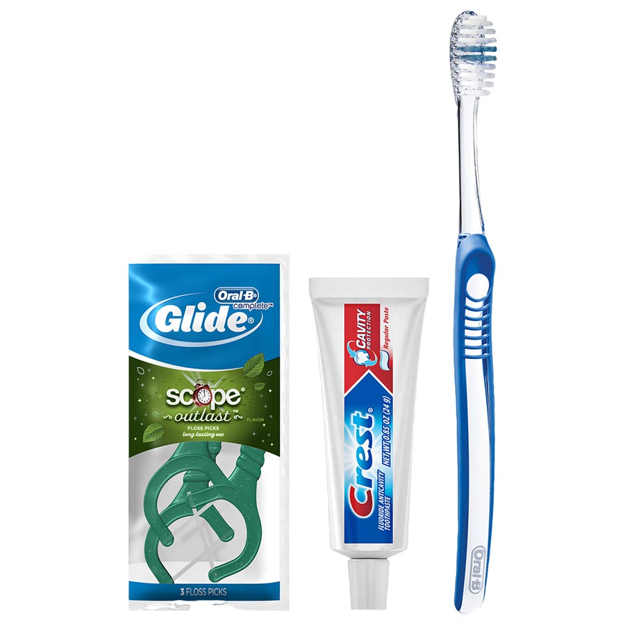 Crest Oral-B Basics Solution Bundle 144/Case 80788665/80842536