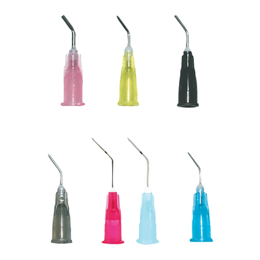 Prebent 23ga Luer-Lock Needles Red 100/Pack 20200