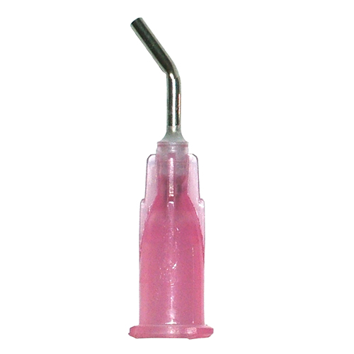 Prebent 18ga Liner Applicator Tips Pink 100/Pack