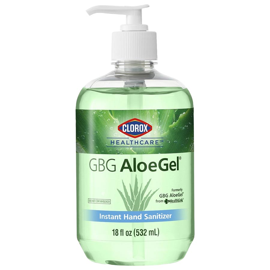 AloeGel Instant Hand Sanitizer 18oz Pump Bottle 32375**ground only**