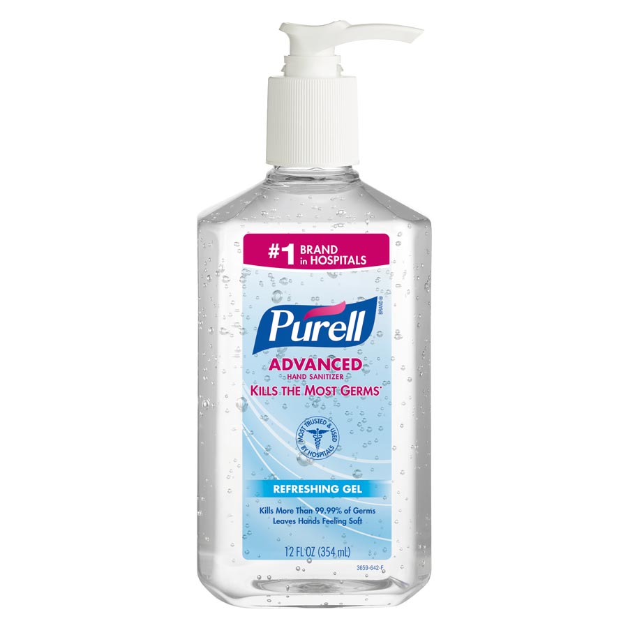 Purell Hand Sanitizer 12oz *Ground Only 3659-12