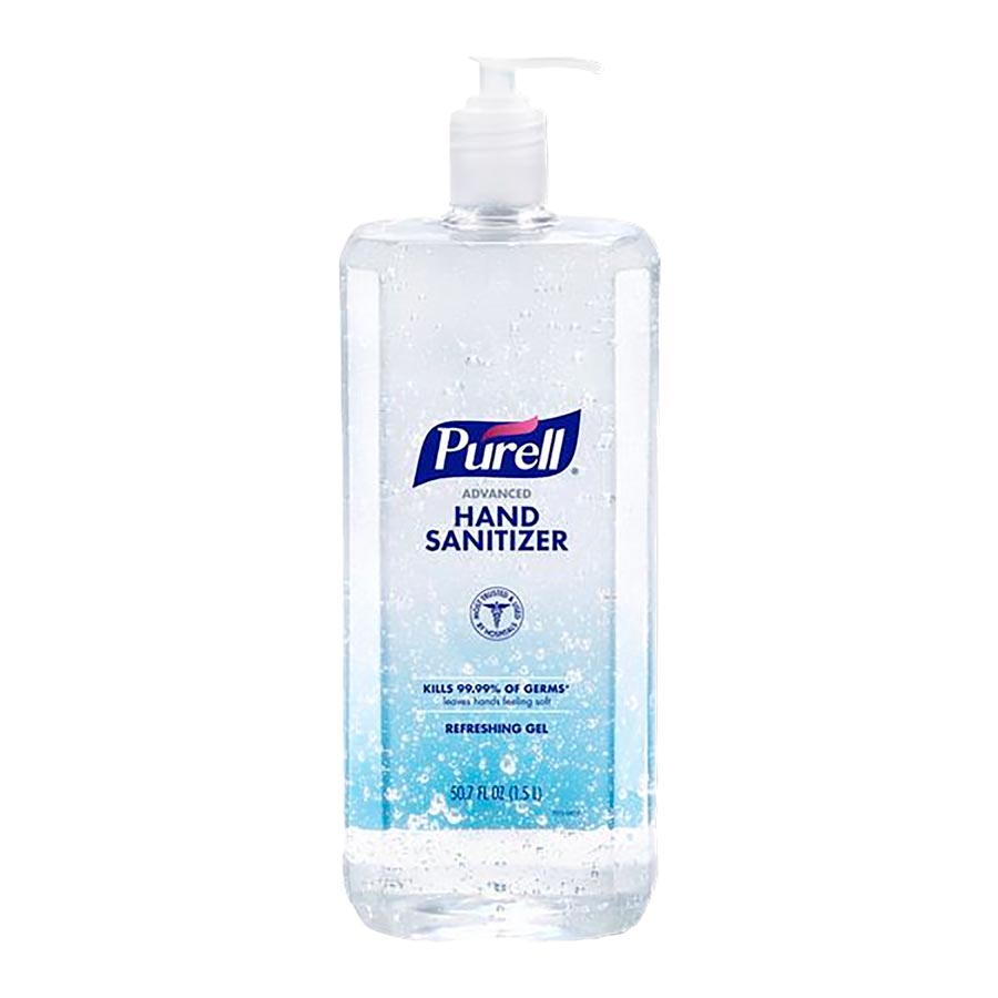 Purell Advanced Hand Sanitizer Refreshing Gel 1.5L Pump Bottle 5015-04 *Ground Only