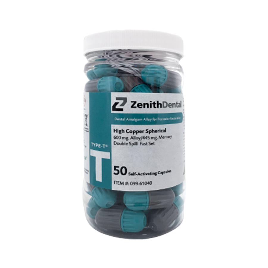 Zenith Type-T Fast Set 2 Spill 50/Pack 61040