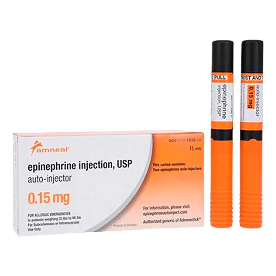 Epinephrine Auto Inject Child (Jr) Epi pen 0.15mg 2/Pack
