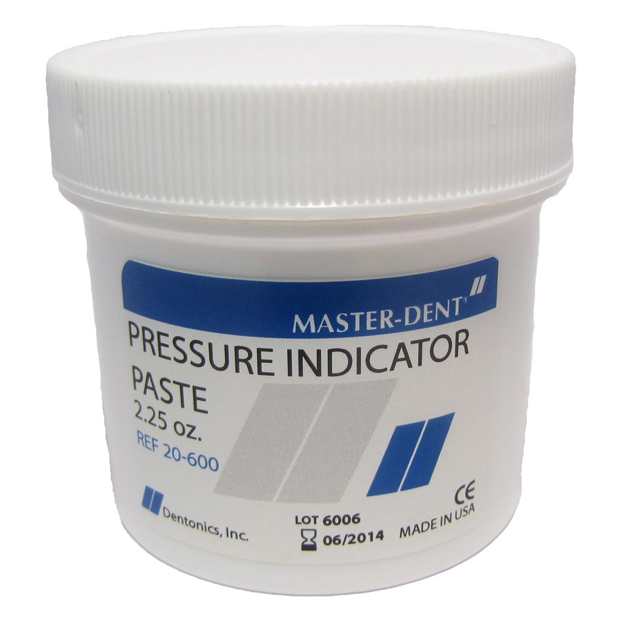 Master-Dent Pressure Indicator Paste 2 1/4 oz 20-600 Dentonics