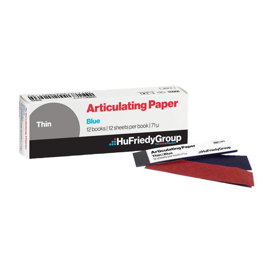 Crosstex Articulating Paper Red/Blue TPBR