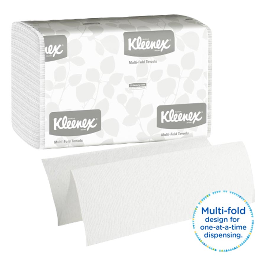 1890 Kleenex Multifold Towels 2400/Case 01890