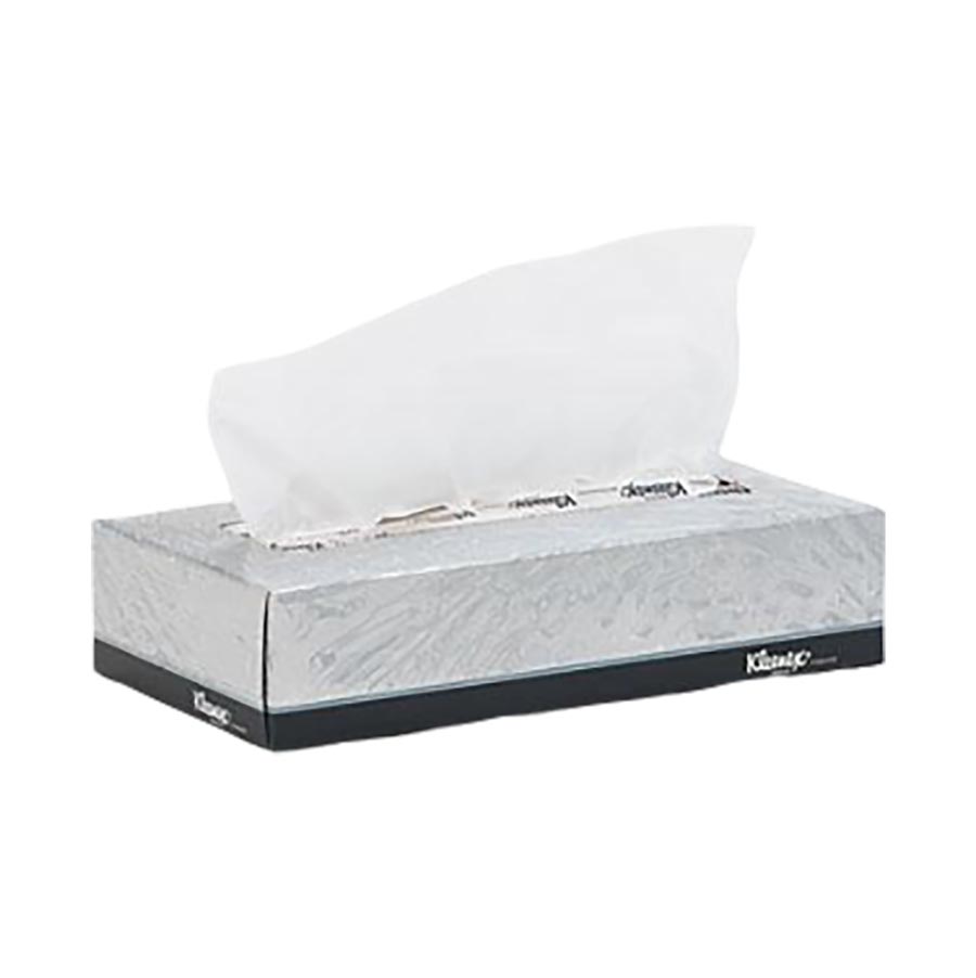 Kleenex White Facial Tissues 125/pk 12 pk/cs 03076