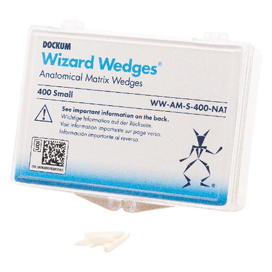 Wizard Anatomical Wedges Small 400/Pack WW-AM-S-400-NAT5