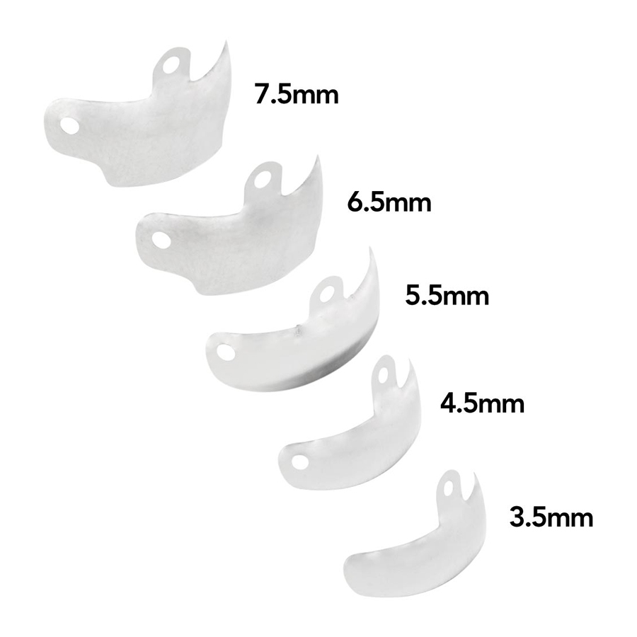 Palodent Plus Matrices 5.5mm 100/Pack 659740