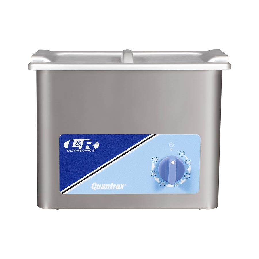 Quantrex Ultrasonic Cleaner Q140 .85 Gallon W/ Timer & Drain (311)