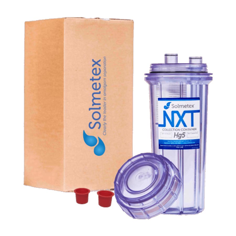 Solmetex NXT Hg5 Collection Container w/ Recycle Kit NXT-HG5-002CR