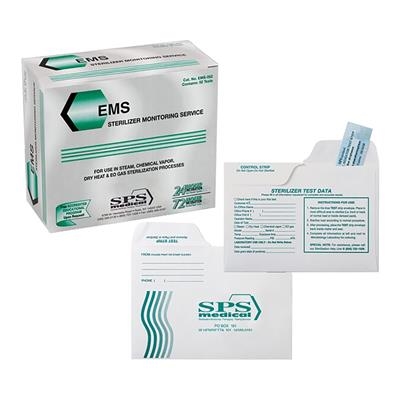 EMS Mail-In Sterilizer Monitoring Service 52/Pack