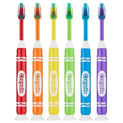 GUM Crayola Suction Cup Toothbrush